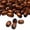 Brown, variant on Dualoai 100Pcs Oval Wood Beads DIY Jewelry Making Anklets Macrame Spacer Loose Beads Brown