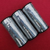 YSNOOWE 1Pack Crimped Curling Ribbon Roll Silver Metallic for Party Balloon Decoration 100 Yard