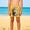 Yellow D, variant on Kids Quick Dry Swim Trunks Purple for Boys, Cartoon Ostrich Print Beach Shorts Board Shorts with Elastic Waist Drawstring,Size 11 T