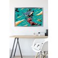 thumbnail image 6 of Fortnite - Lazershark Loading Screen Wall Poster, 22.375" x 34", Framed, 6 of 6
