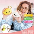 thumbnail image 4 of Squishies GNDA de dumpling, pelotas antiestrés, 4 piezas, juguete sensorial, 4 of 6