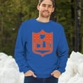 thumbnail image 4 of Cleveland Shield Crewneck Sweatshirt Game Night Fantasy Football Fan Lake Erie, 4 of 7