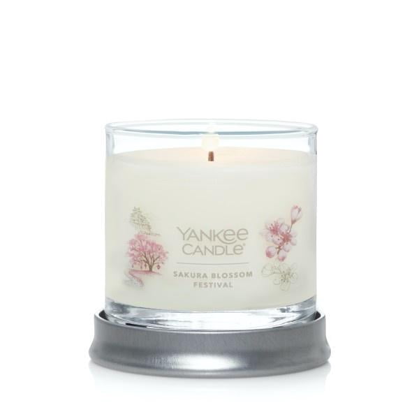 Yankee Candle Small Tumbler Scented Single Wick Jar Candle, Sakura Blossom Festival, 4.3 oz (Pack of 2)