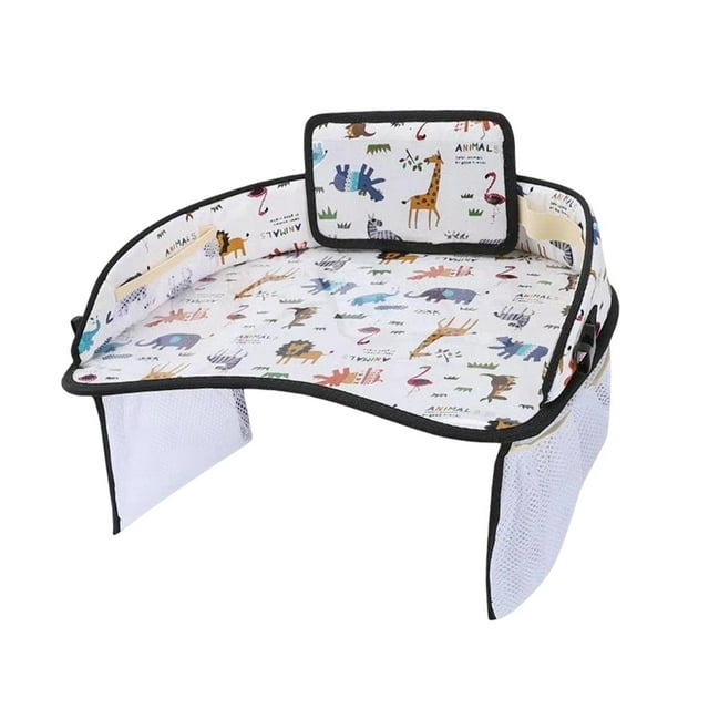 Airplane seat tray essentials kid table animal