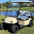 thumbnail image 4 of Pzuqiu Marble Style Sea Turtle Golf Cart Seat Covers Set - Breathable Stretch-Fit Polyester Covers | All-Weather Protection for EZGO, Club Car & Yamaha 2-Seater Carts, 4 of 9
