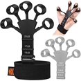 thumbnail image 1 of SHAR 2PCS Finger Exerciser, Finger Strengthener, Grip Strength Trainer, Guitar Finger Strength Trainer, Hand Therapy and Training Device, 2023 New Grip Strength Trainer, 1 of 5