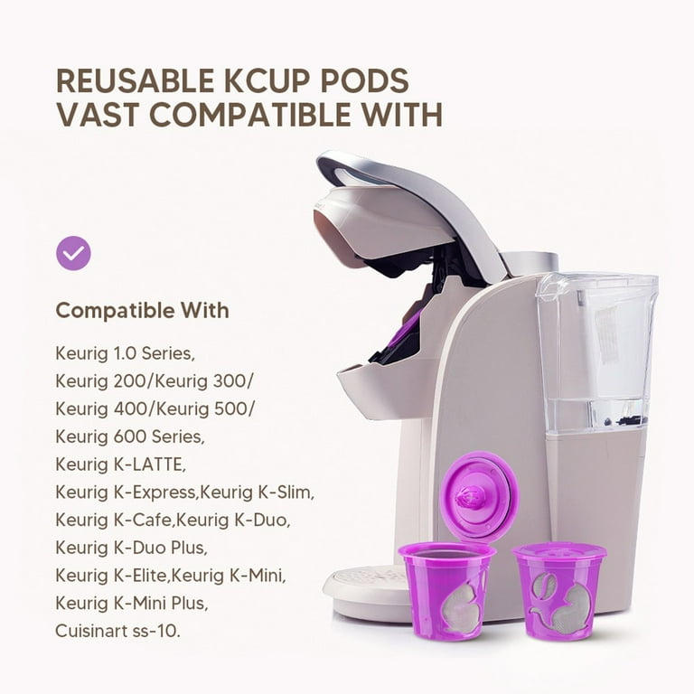 Yuri Reusable K Cups for Keurig 1.0 Coffee Machines Brewers For K200 K350 K360 K450 Walmart