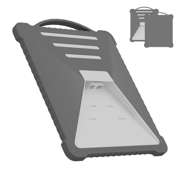 Mwin Starlink Mini Protective Cover Liquid Silicone Case Scratch-Resistant Full Cover Gray