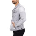 thumbnail image 3 of X RAY Jeans Mens Denim Jacket, Grey, L, 3 of 10