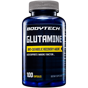BodyTech Glutamine AntiCatabolic Recovery Agent  Immune Support  (100 Capsules)
