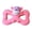Pink, variant on mdesiwst Squeaky Monkey Dog Toy Latex Monkey Shape Puppy Chew Toy Interactive Dog Teething Toy for Aggressive Chewers Teeth Cleaning Tug-of-War