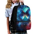 thumbnail image 3 of Uourmeti Butterfly Pattern Design Multiple Pockets Daypack for Travel Outdoor, Premium Non Fade Backpack Large Capacity School Backpack, 3 of 6