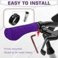 thumbnail image 3 of BUCKLOS Bicycle Handle Bar Grips Lock-on Handlebar Grip Silicone MTB Road Bike for Flat Riser Bar Anti-Slip Grips, 3 of 7