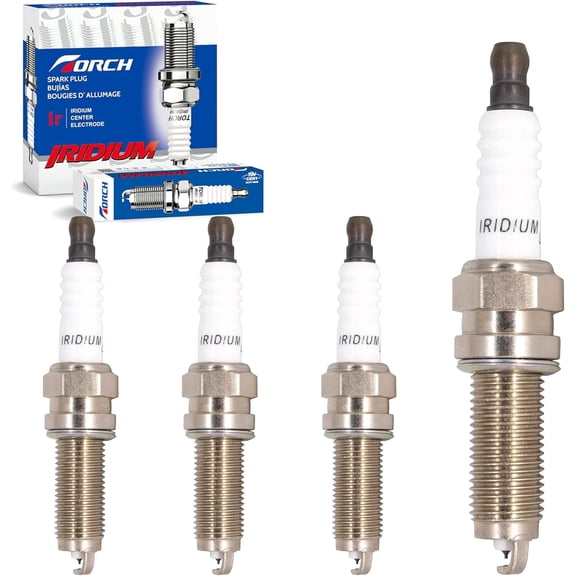 4PCS TORCH LDK7RBIP-11 Spark Plug, Replace for 5787/ILZKR7B-11S, for SXU22HCR11 3461/SXU22HCR11S VXUH22I 2677005530, for 9407/RER8ZWYCB4 9407T04, For 02422 140523, OEM
