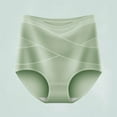 thumbnail image 5 of Women's High Waisted Seamless Panties Shaping Thong Shapewear Comfortable Underwear for Everyday Wear, 5 of 6
