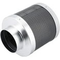 thumbnail image 3 of Hsankro 4-Inch Air Carbon Filter, Growth Tent Odor Washer, Pre-Filter Included, Black Zinc-Anodized Steel, 1 Unit, 3 of 5