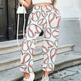 thumbnail image 2 of Women Print Bottom Sweatpants Pockets High Waist Sporty Gym Athletic Fit Jogger Pants Trousers Women Pants Casual High Waist High Waist Pants for Women Casual Sweat Pants Women Casual Business Casual, 2 of 5
