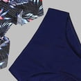 thumbnail image 7 of Vhkiploz 2 Piece Tankini Swimsuit for Girls Floral Print Crosscriss Sleeveless Flowy Tank Tops with High Waist Short Summer Swimwear Beach Vacation Pool Swimsuits for Teens 2-11 Years Kids, 7 of 7