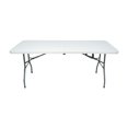 thumbnail image 2 of Elodie Table à Manger Pliable, Robuste, Multifonction, Portable, Table de Camping, Pliante 152cmx75cmx74cm, 2 of 8