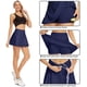 thumbnail image 3 of Falda de tenis para mujer Falda plisada ligera para atletismo Deportes Golf Minifalda para correr con bolsillos y pantalones cortos Zhivalor CZYD-ST65-10, 3 of 7