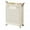 Beige, variant on solautey Rolling Plastic Collapsible Laundry Basket Cube Storage Bin Box Organizer with Wheels Handle Durable Ventilated Foldable Hamper for Bedroom Dirty Clothes Large Capacity