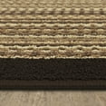 thumbnail image 4 of Mainstays Woven Apollo Striped Indoor Polypropylene Tan and Chocolate Runner Rug, 1'7.5" x 6', 4 of 6