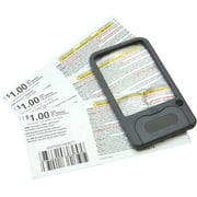 Carson Multi-Power Compact Magnifying Glass with Light, Pocket Magnifier (PM-33)
