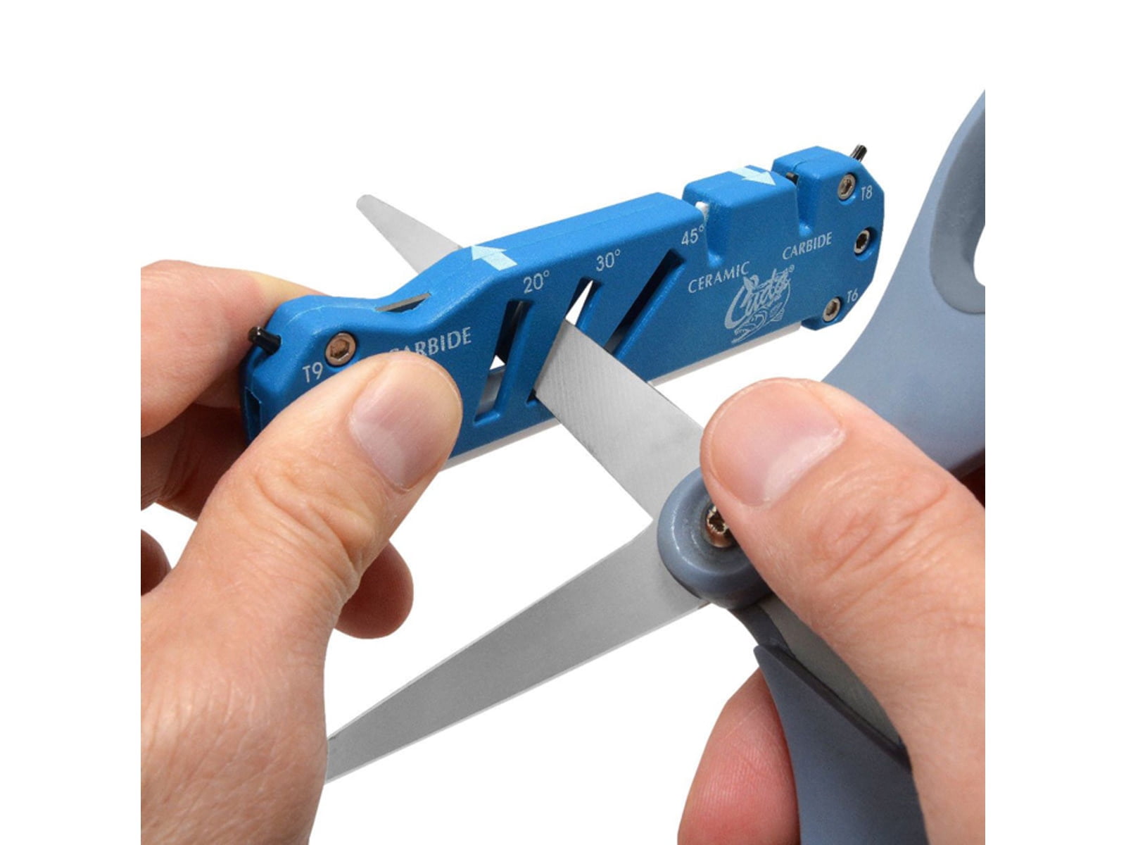 CUDA Knife with Shear and Hook Sharpener