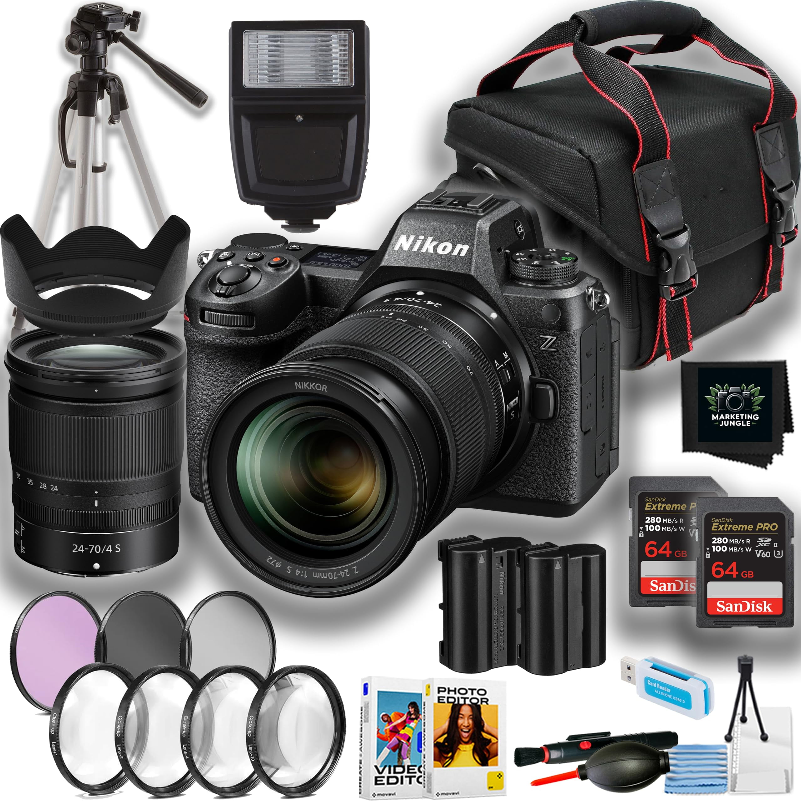 Nikon D850 ＋24-70f/2.8E ED VR ＋50f/1.8G Nikon D850 DSLR Camera + 24:70mm f/2.8E ED VR + 70:200mm f/2.8E FL