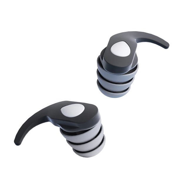 CSChome Bouchons d'Oreilles Anti-Bruit Réutilisables Réduction de Bruit Bouchons d'Oreilles en Silicone Réutilisables Réduction de Bruit Confortables Protection Auditive pour Dormir Nager