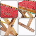 thumbnail image 3 of Phenofice Durable Folding Stool Portable Stools Cloth Red 1Pack for Fishing, 3 of 8
