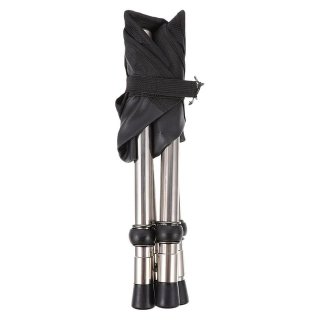 LEEYNEER 1 Set Portable Lightweight Chair Black Oxford Cloth Outdoor Activities Practical Design