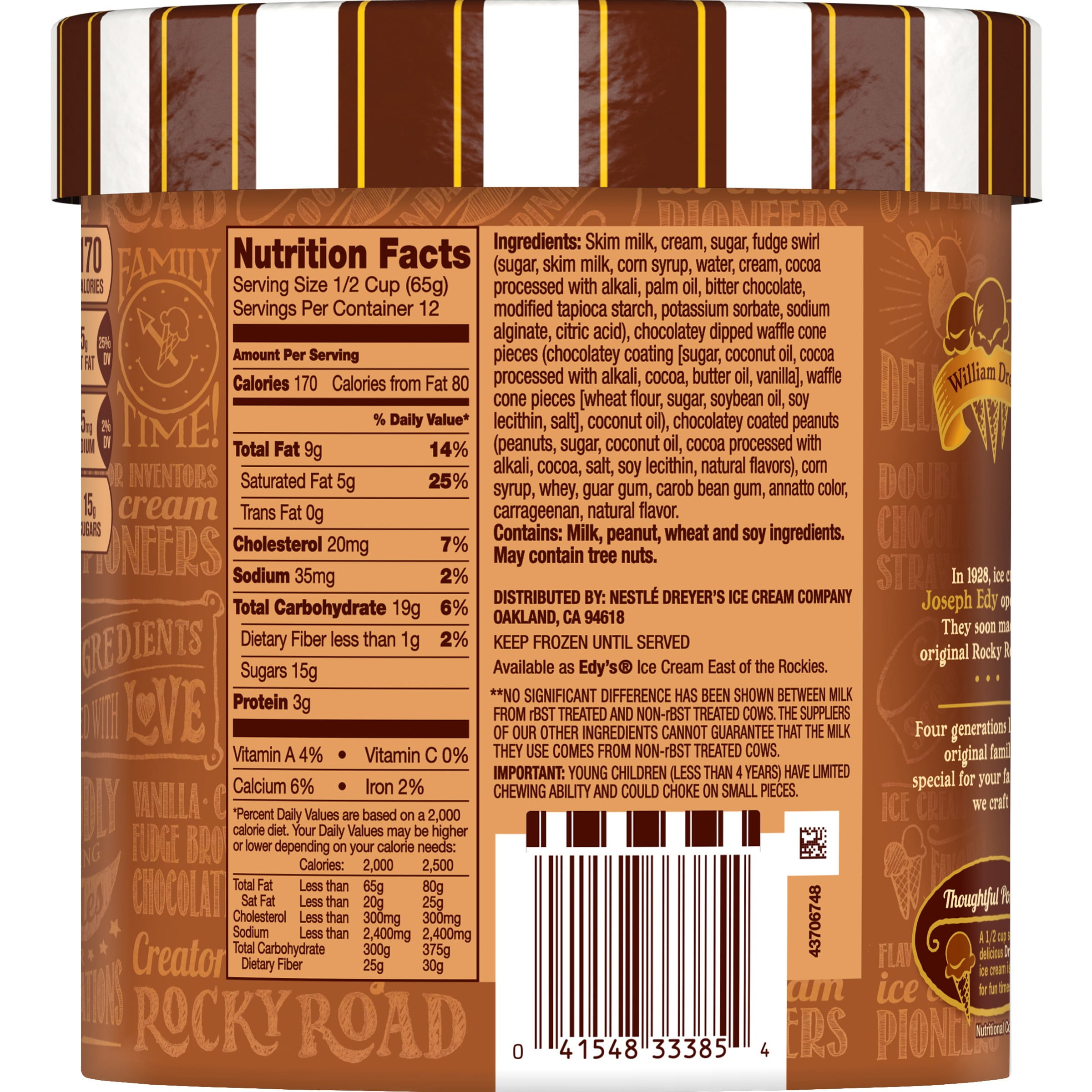 Edy S Drumstick Ice Cream Nutrition Blog Dandk