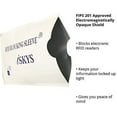 thumbnail image 3 of iSKYS 16 Pack RFID Blocking Sleeves Credit Card Protector & Passport Identity Theft (12 Credit Card + 4 Passport) White, 3 of 6