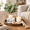 Brown, variant on Brown Rustic Modern Farmhouse 6-Piece Decor Set for Table Centerpieces and Mantels