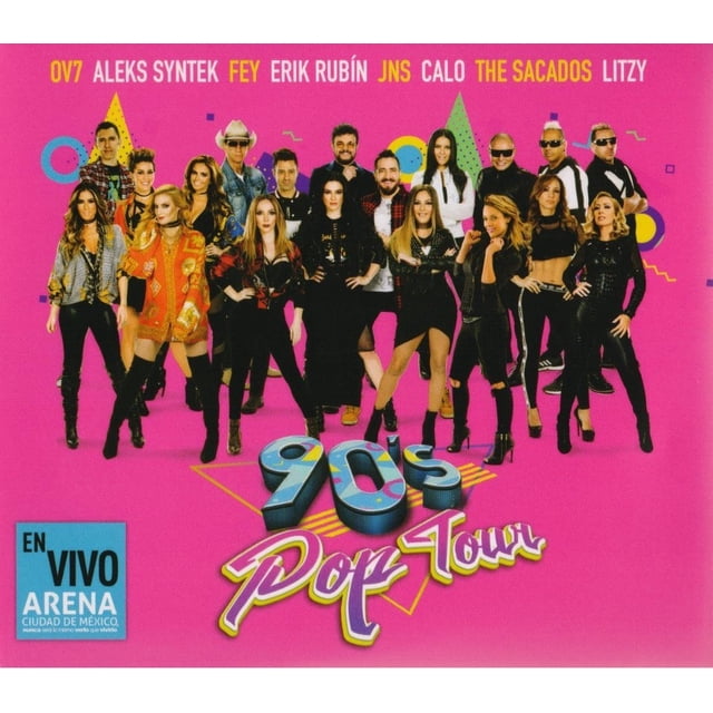 90's Pop Tour - Volumen 1 Ov7 Fey - 2 Cd 's + Dvd - Nuevo Sony Music CD + DVD