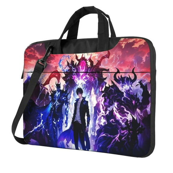Solo Leveling Sung Jinwoo Laptop Bag Laptop Case Computer Notebook Briefcase Messenger Bag With Adjustable Shoulder Strap 13 Inch