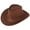 Coffee, variant on Cowboy Hat for Women and Men Retro Shapeable Wide Brims Fedora Hats Party Holiday Felts Classic Western Hats