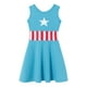 thumbnail image 1 of Little Mermaid Costume Disney Girl Princess Clothing Rapunzel Elsa Frozen Girls Dress Marvel Captain Encanto Princess Dress Gift5-6T Gao Jinjia LED, 1 of 2