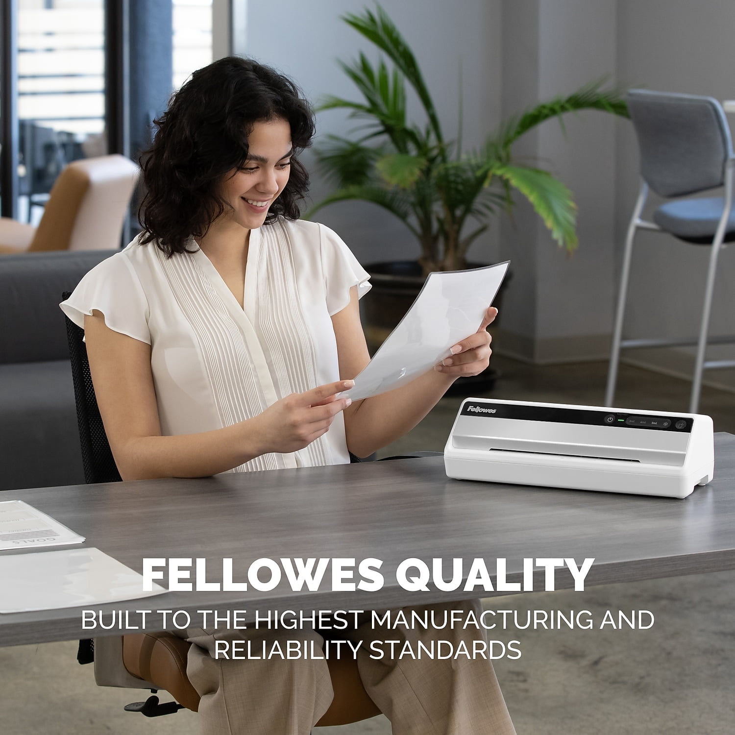 Fellowes Saturn 95 Laminator 9" Wide x 5mil Max Thickness 5735801
