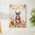 thumbnail image 2 of Happy Thanksgiving Rat Terrier with Turkey Pumpkins Autumn Vibes Vertical Matte Canvas Poster Ratty Dog Lover Wall Art Home Decor - 12018, 2 of 5