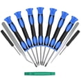 thumbnail image 1 of Juego de destornilladores Torx 12 en 1 de Kingsdun con pinzas, color azul, 1 of 7