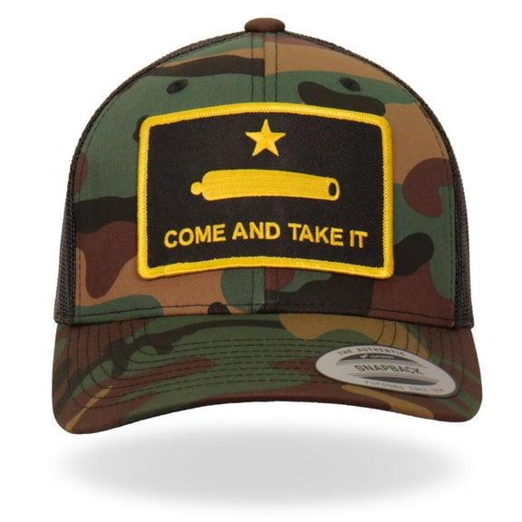 Hot Leathers GSH1034 Come Take It Trucker Hat One Size