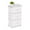 White/16.73 x 11.81 x 30.08 inch, variant on Alvantor Fabric Dresser 3 Drawer Storage Chest, Rolling Storage Tower, Vertical Storage Unit for Bedroom, Closet, Office