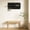 Black, variant on Taicans Wooden Wall Mounted Coat Rack with Shelf & Hooks,Entryway Key Holder and Mail Organizer,Living Room Hallway Storage,Rustic Brown,Space Saving