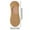 Yellow, variant on WREESH Socks For Men Mesh Socks Invisible Non-Slip Cotton, Breathable, Ultra Low Cut Non Slip Flat Liner For Man Beige