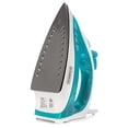 thumbnail image 3 of Plancha de vapor Dominion Advanced para ropa con suela antiadherente, ligera, de 1200 W, con vapor vertical y termostato ajustable, autolimpieza, cable giratorio y funciones de vapor, secado y pulver, 3 of 5