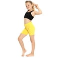 thumbnail image 6 of Stretch Is Comfort Girl's Cotton Biker Shorts | 3 Pack | Child Size 2-16, 6 of 6