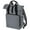 Gray Marl, variant on Roll Top Recycled Twin Handle Laptop Backpack