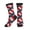 3 Black, variant on Athletic Socks North-Carolina Flag Art Sport Running Calf Socks Crew Socks for Men Women